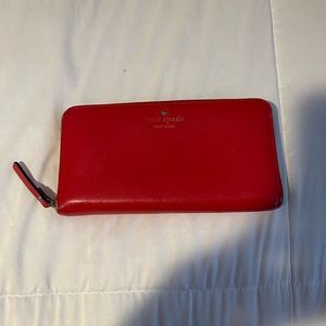 Kate Spade red wallet